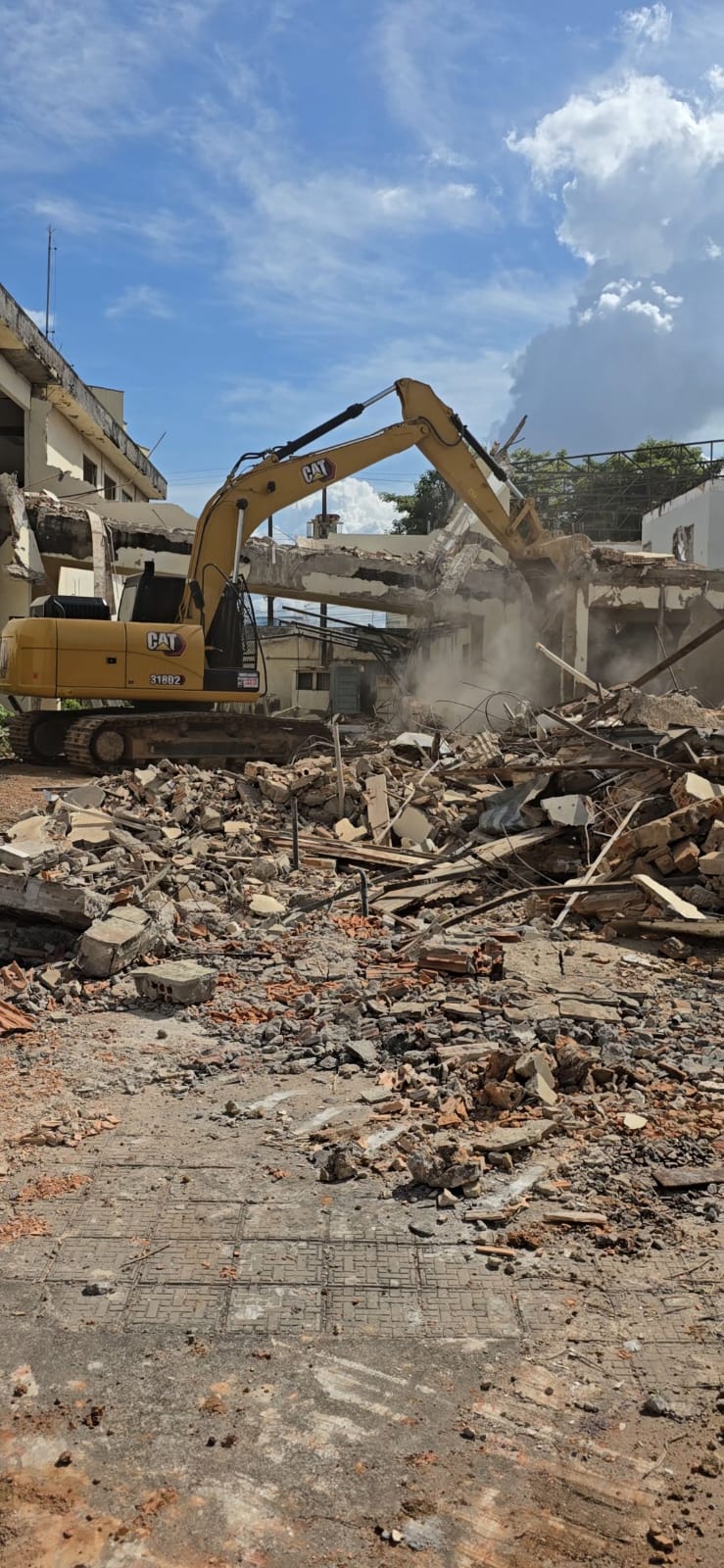 Demolição Parcial da Delegacia da Receita Federal